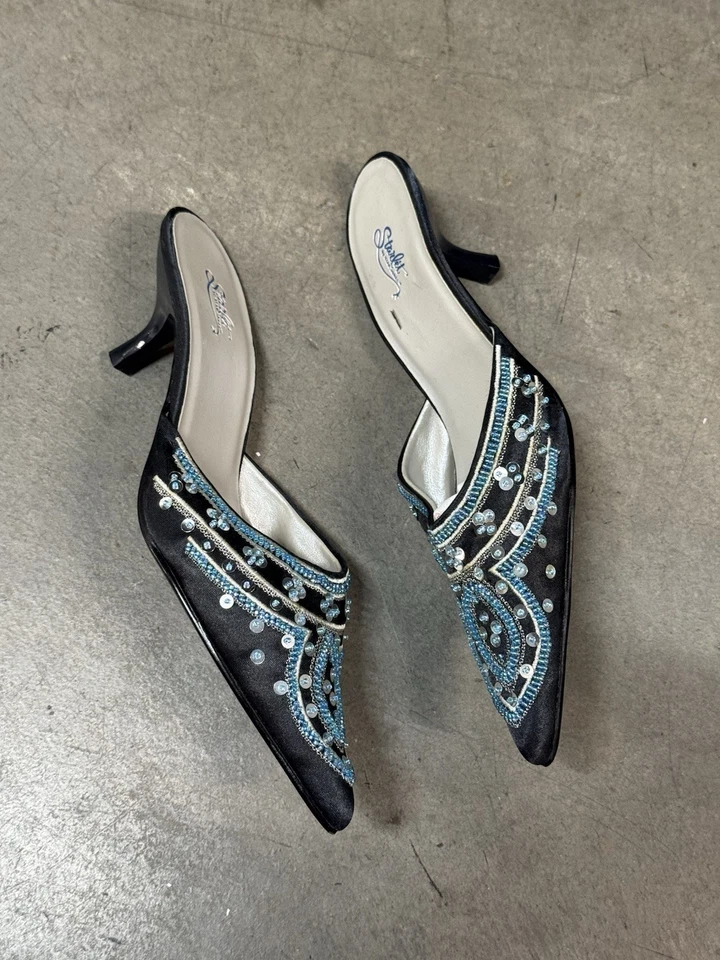 Tacones de gatito Starlet de Star Jones secuencia 7,5 años 90 Y2K Foto 4 de 4