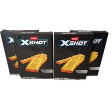 4 Pack Zuru X-Shot Pro Series Magazine Clips for Advanced Dart Blasting