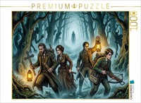 Calvendo Puzzle Die JäGer Nehmen Die Verfolgung Auf | 1000 Teile Lege-GrößE 64X4
