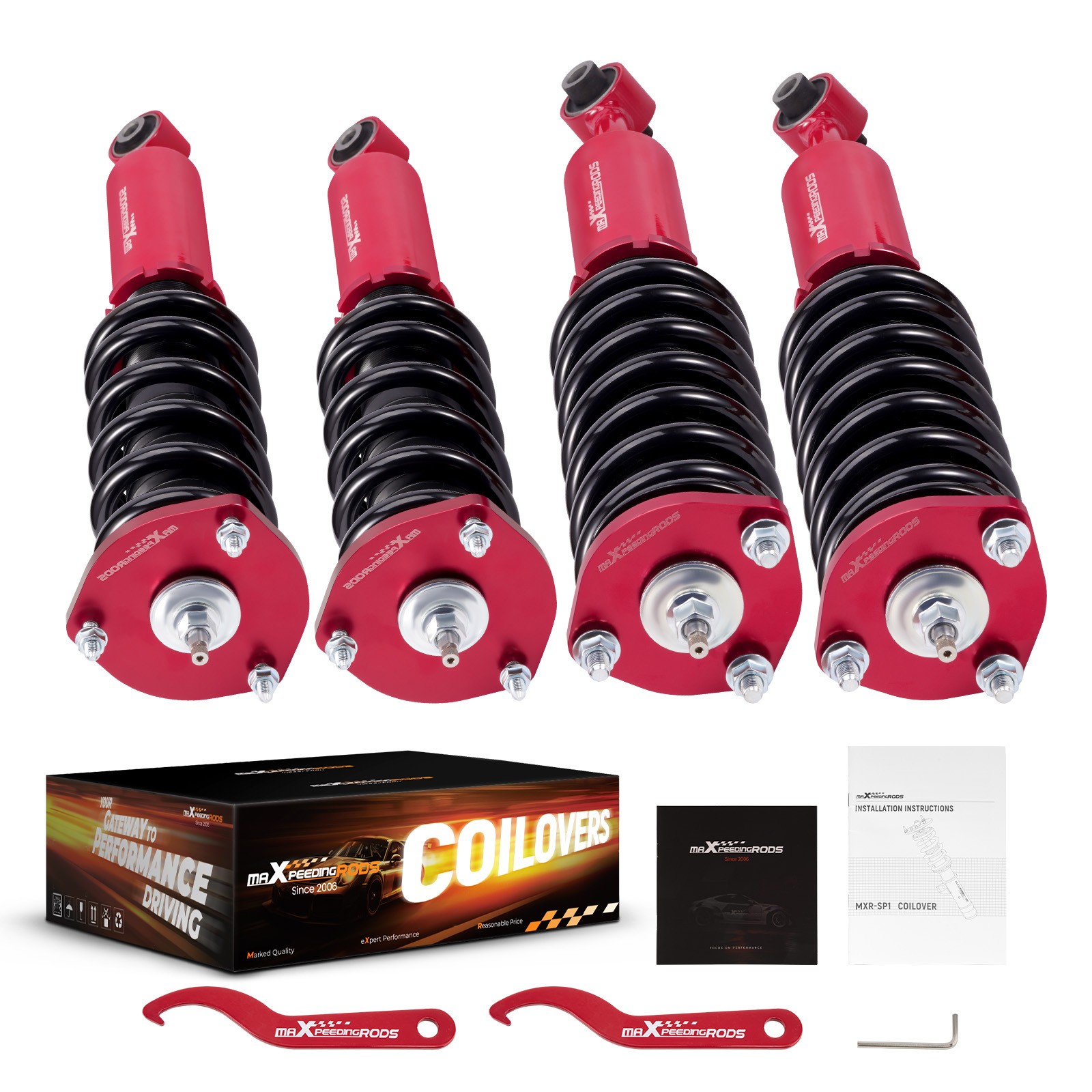 Damper Coilovers For Toyota Altezza RS200 SXE10 1998-2005 4x Suspension Shocks