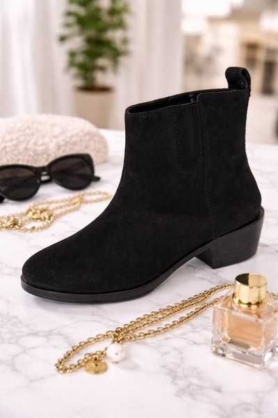Women & Other Stories Ankle Boots Black Suede 40