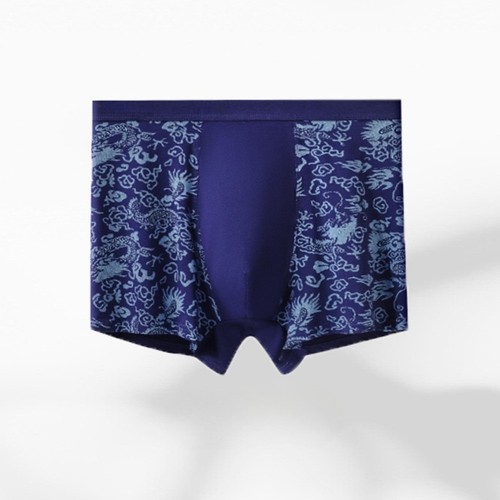 Boxer intimo uomo boxer pantaloncino vita alta sciolto casual traspirante - Foto 11 di 23