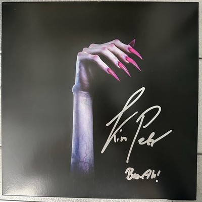 Kim Petras Signed TURN OFF THE LIGHT 1 Rare PINK Vinyl LP Autographed Colored