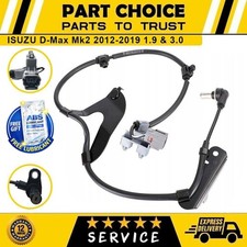 Front Left ABS SPEED SENSOR Fits ISUZU D-Max Mk2 2012-2019 1.9 & 3.0 8982924330