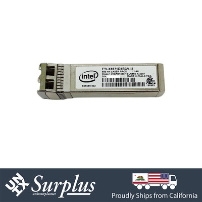 Intel Original Logo E10GSFPSR E65689 SFP+ 10G SR 850nm x520-SR2 Transceiver