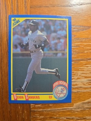 1990 Score - Deion Sanders #586 (RC)