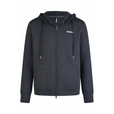 Eskadron Classic Sports Herren Zip Hoodie - schwarz - Fronttasche - Active Wear