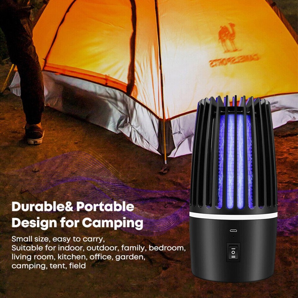 Ultraviolet Insect Light Bug Zapper Electric Mosquito Killer Lamp Fly Insect Trap UV Light Pest ...