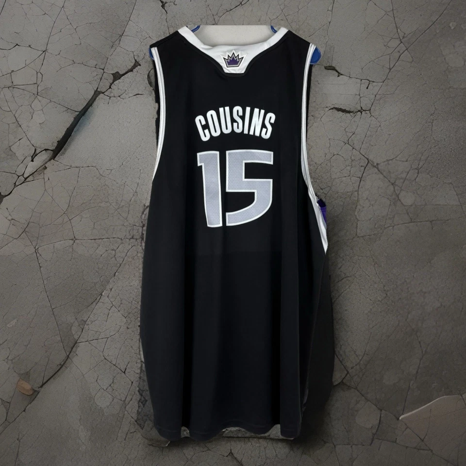 DeMarcus Cousins #15 Sacramento Kings Adidas Authentic NBA Jersey Size 3XL +2 - Image 2 of 4