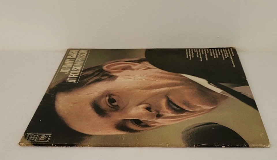 Johnny Cash At Folsom Prison Vinyl LP Columbia CS-9639 Stereo 33RPM 1968 NM / VG - Image 4 of 4