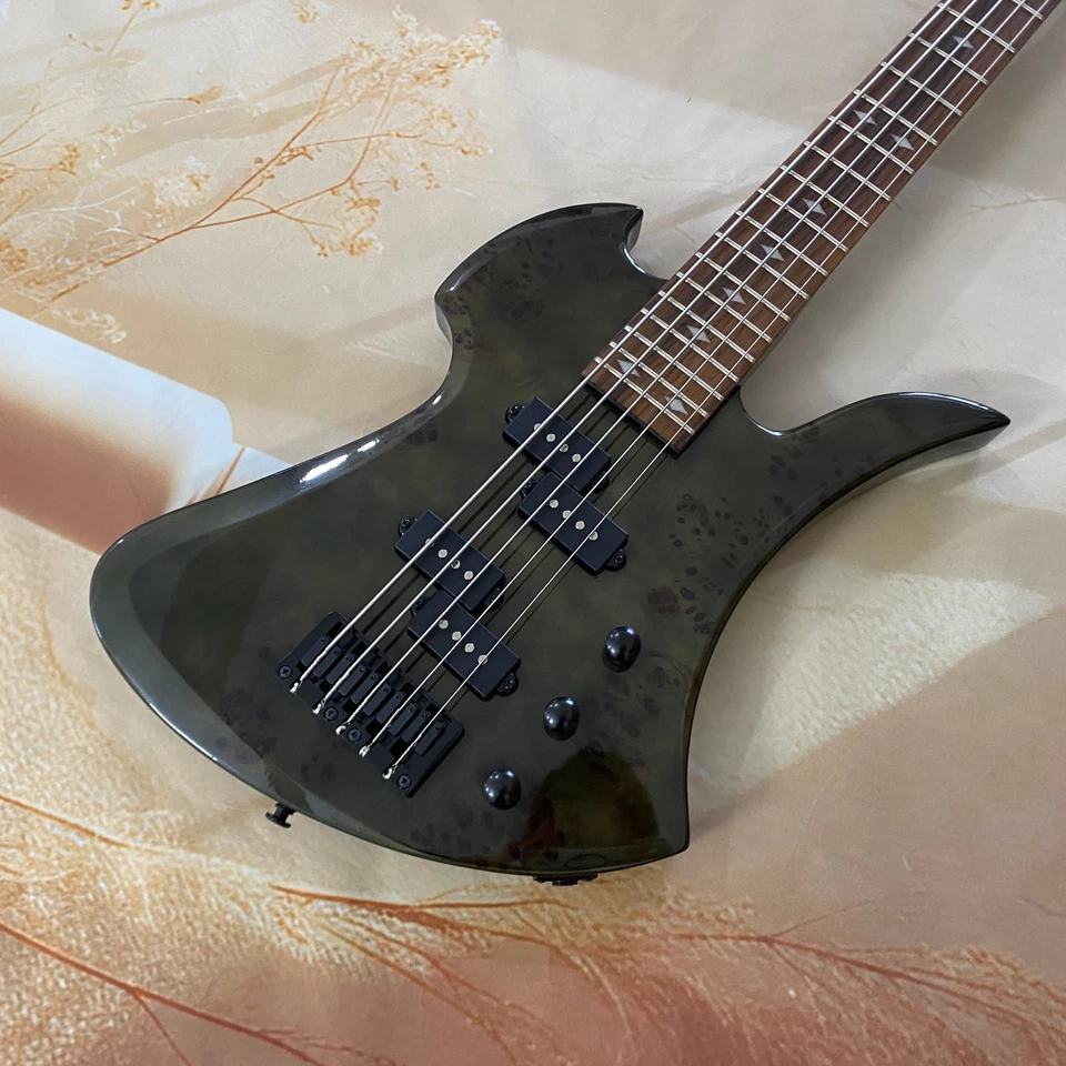 Bajo Eléctrico 5 Cuerdas Diapasón Palisandro Alta Calidad Foto 3 de 4