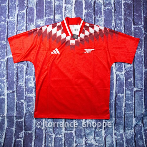 L ~ Arsenal FC Arsenal FC Stadium Jersey, Gunners Authentic Adidas NWT reg $85