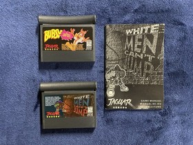 Atari Jaguar Games Lot Bubsy & White Men Can&rsquo;t Jump WOWSERS!!!!