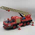 Vintage 1981 Playmobil Fire Truck. Includes Four (4) Fire Fighters. EUC — photo 2