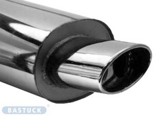 Bastuck Endschalldämpfer oval 153 x 95 mm - BMW 3er Serie E36 316i/318i Compact