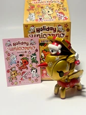TOKIDOKI HOLIDAY 3 2021 UNICORNO RIBBONS ORNAMENT X-MAS DESIGNER ART TOY