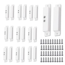 10 Sets NC Wired Surface Mounted Alarm Magnetic Door Contact Sensor Door Wind...