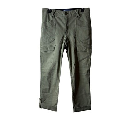 Democracy Green Utility Convertible Absolution Pants Size 8