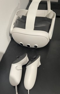 Meta Quest 3 512 GB vr headset boxed with charger and controllers prism xr