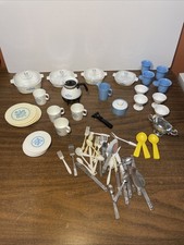 Vintage Corning Ware Plastic Kids Play Cookware With Other Unbranded Pieces