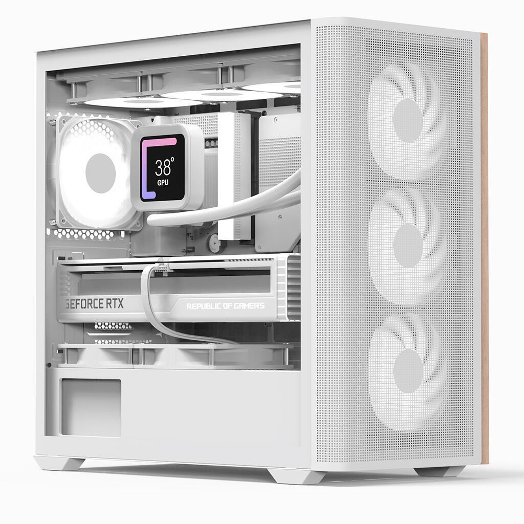 Мини-башня AeroCool PC Gehuse D301A Wei 14590₽