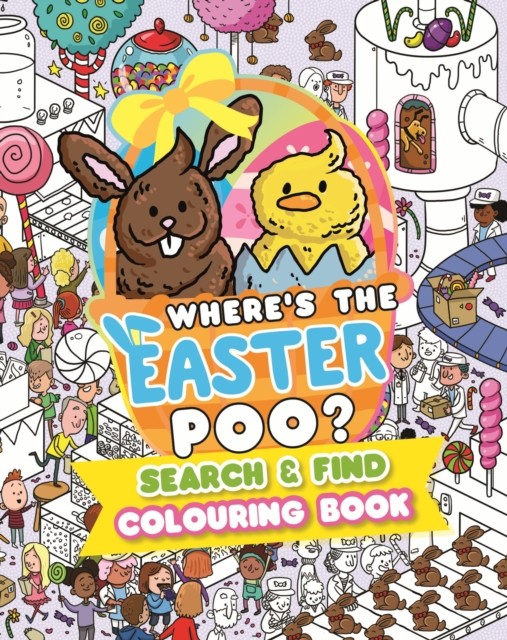 Where’s the Easter Poo? Search and Find Colouring Book: A search and find colouring book (Where's the Poo...?) - Image 4
