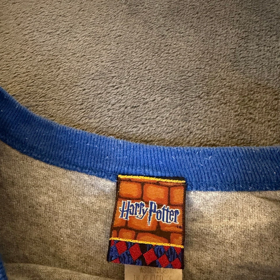 Camiseta Gráfica Vintage Harry Potter Quadribol Raglan Potter Número Juventude GG - Imagem 3 de 4