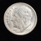 1955-S UNC Roosevelt Dime 90% Silver - Uncirculated Condition A6-9