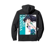 Idolmaster One for All Hibiki Ganaha Back Print Hoodie