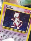 [HP/DMG] English Base Set Unlimited Mewtwo Holo Rare 10/102 Pokemon TCG