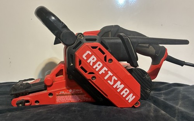 #ad CRAFTSMAN Electric 7 Amp Belt Sander 3 in. x 21 in. Corded CMEW213 $24.99