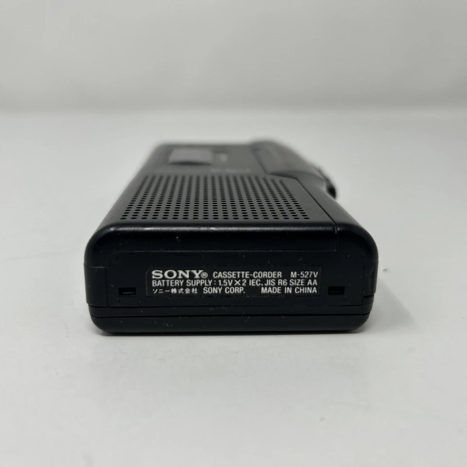 Grabadora de microcassette Sony M-527V ANTES Foto 3 de 4