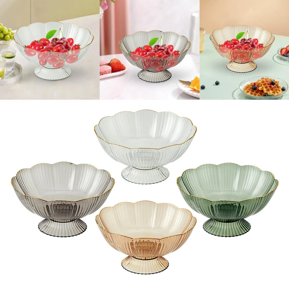 Bowl with holes to drain water deals