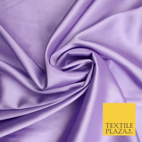 100 COLOURS - Fine Silky Smooth Liquid Sateen Satin Dress Fabric Drape Lining - Picture 108 of 207
