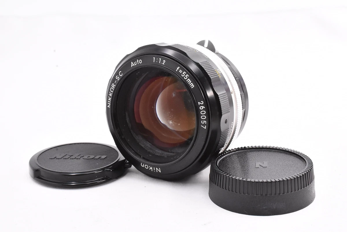 Nikon NIKKOR-S.C AUTO 55mm F1.2 Lens (t1756)