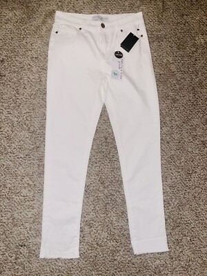 Celebrity Pink White Skinny Size 12 Girls Pants