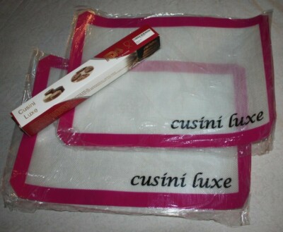 2 Pack Silicone Baking Mat Bake-ware Oven Non Stick High Quality Heat Resistant