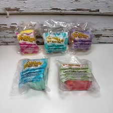 Mcdonalds The Flintstones Movie 1993 Happy Meal Toys House and Car Complete Set