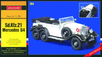 Plus Model 164 - 1:35 Resin Bausatz Sd.Kfz.21 Mercedes G4 