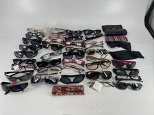 LOT OF OVER 35 Reading Glasses, Sun Glasses and Various Cases