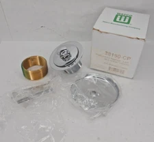 Watco 38190-CP Push Pull Trim Kit Polished Chrome Plated