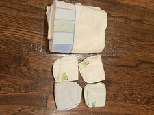 Baby towel and wash rags lot of 5