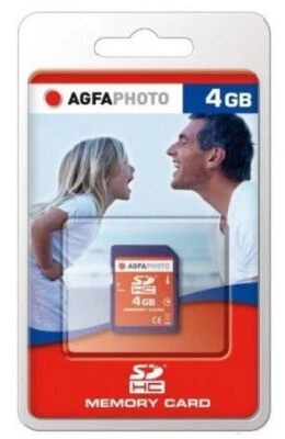 AgfaPhoto SDHC Karte 4GB Class 4
