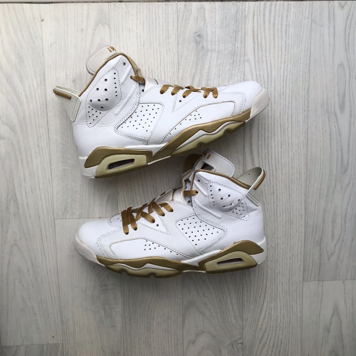 Nike Air Jordan 6 Retro Golden Moments Pack 2012 Release Size U.K 7