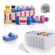 All Inclusive Set | 250ml | NOVA-X® K3 compatible for Epson ® Stylus Pro 4800