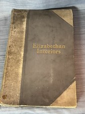 1927 Duveen Signed Elizabethan Interior Dec. Book & Photo Huntington Library Art
