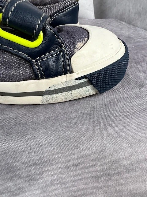 VER KAI RUN Niños Zapatos Talla 13 Niños Russell Zapatilla Gris/Azul Foto 4 de 4