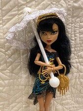 Accessory Monster High doll G1 G3 White Lace Umbrella Parasol Miniature NO DOLL
