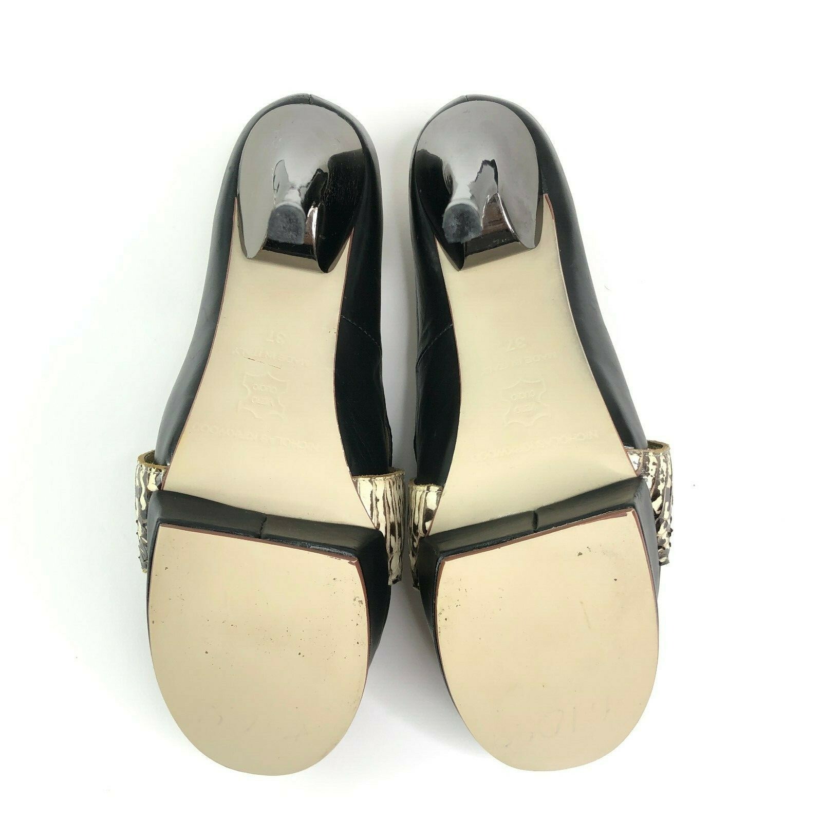 Nicholas Kirkwood Snakeskin Python Platform Peept… - image 12