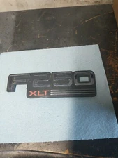 Genuine Ford F250 XLT Fender Badge Emblem 92-97 F2TB-16B114-FA-DA